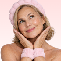 Lux Cove Luxury Cloud Headband & Wristband Set - 2